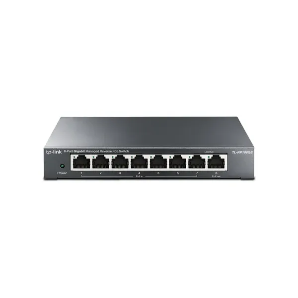 Switch TP-Link TL-RP108GE 8 Puertos/ RJ-45 10/100/1000 PoE
