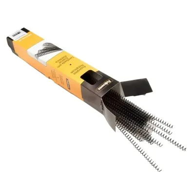Espirales Metálicas Fellowes 5110401/ Hasta 80 A4/ 100 Espirales Metálicas Fellowes 5110401/ Hasta 80 A4/ 100
