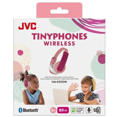 JVC Tinyphone HA-KD10W Auriculares Infantiles Inalámbricos JVC Tinyphone HA-KD10W Auriculares Infantiles Inalámbricos