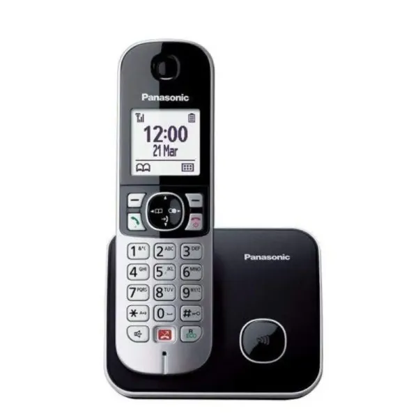 Panasonic KX-TG6851SP Teléfono Fijo Inalámbrico Gris/Negro