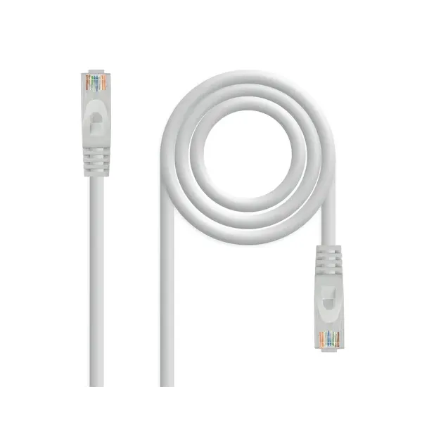 Nanocable Cable de Red RJ45 LSZH Cat.6A UTP AWG24 0.5m Gris 