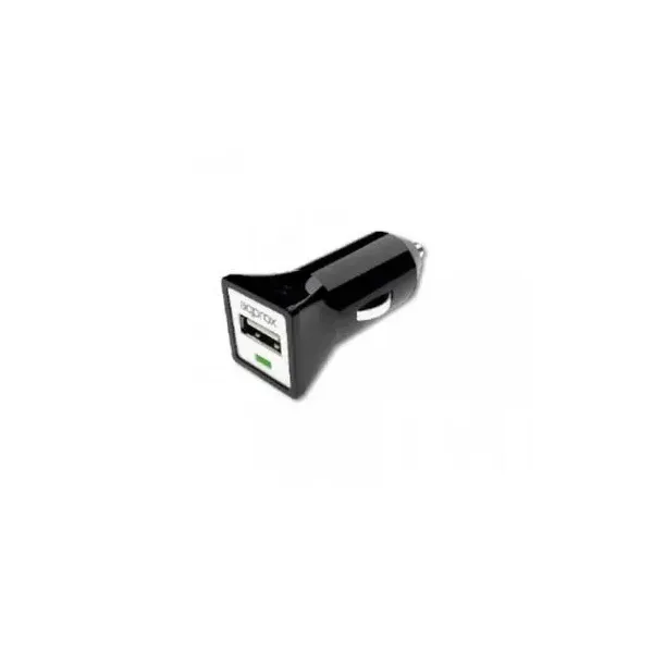 Cargador De Coche Approx A Usb 5v/1a Color Negro Appusbcarb