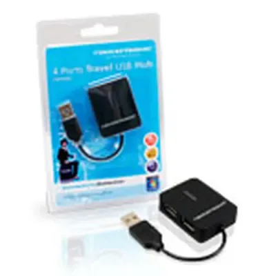 Conceptronic Mini Travel Hub 4 Puertos USB 2.0 Conceptronic Mini Travel Hub 4 Puertos USB 2.0