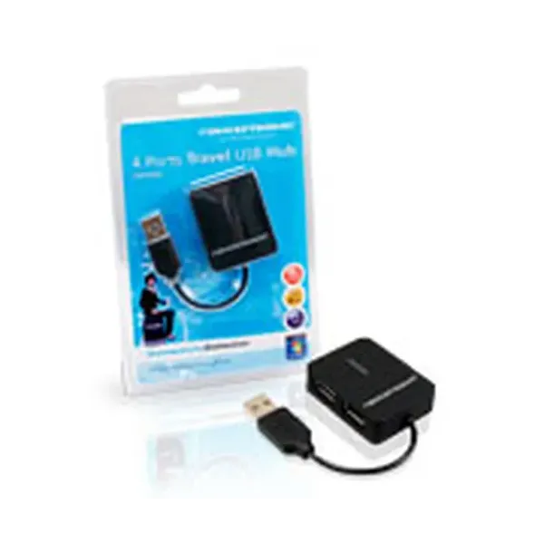 Conceptronic Mini Travel Hub 4 Puertos USB 2.0