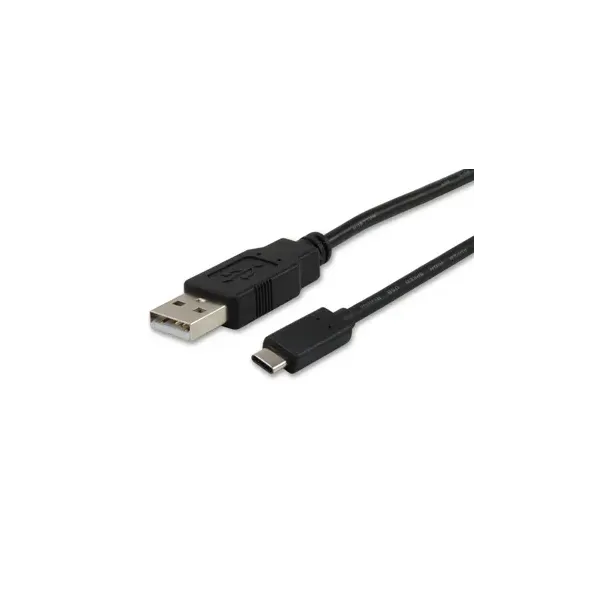 Equip Cable USB 2.0 Macho a Tipo C Macho 1m Negro
