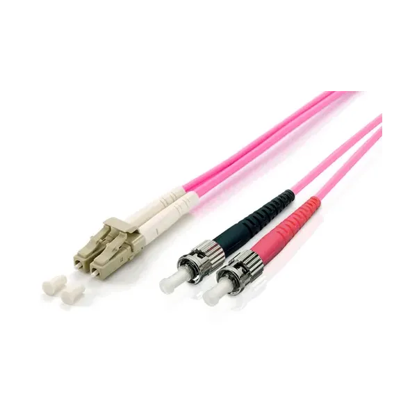 Equip 255541 Cable de fibra óptica e InfiniBand 1 m LC ST Violeta