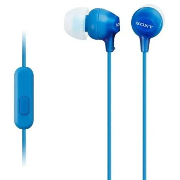 Sony MDR-EX15AP Auriculares Azul 
