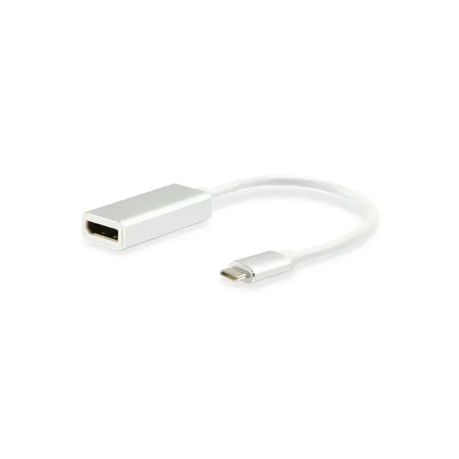 Equip Cable USB Tipo C Macho a DisplayPort Hembra 15cm Plata