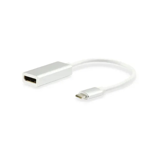 Equip Cable USB Tipo C Macho a DisplayPort Hembra 15cm Plata