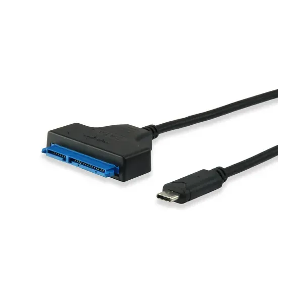 Equip Cable USB Tipo C Macho a SATA Macho 15cm Negro