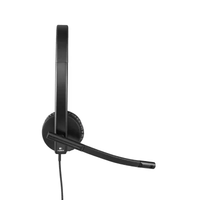 Logitech H570E Auriculares con Micrófono Negros
