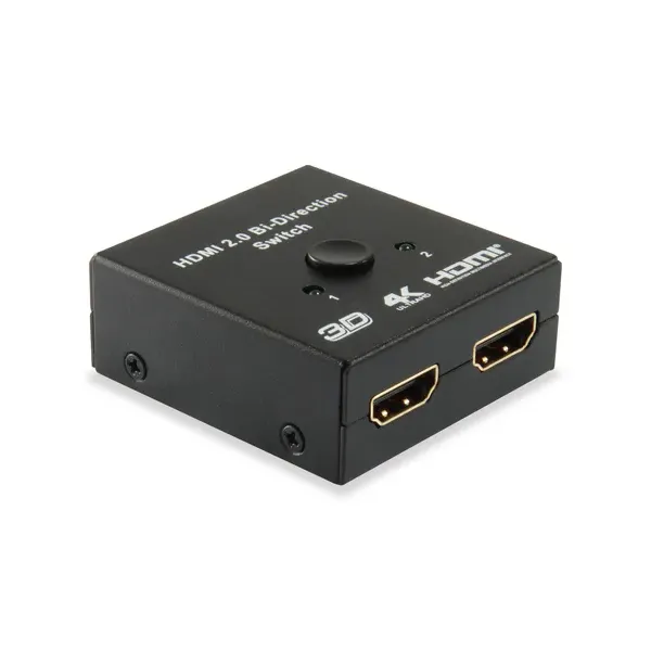 Equip Switch 2x HDMI 4k Conmutador/Divisor Bidireccional