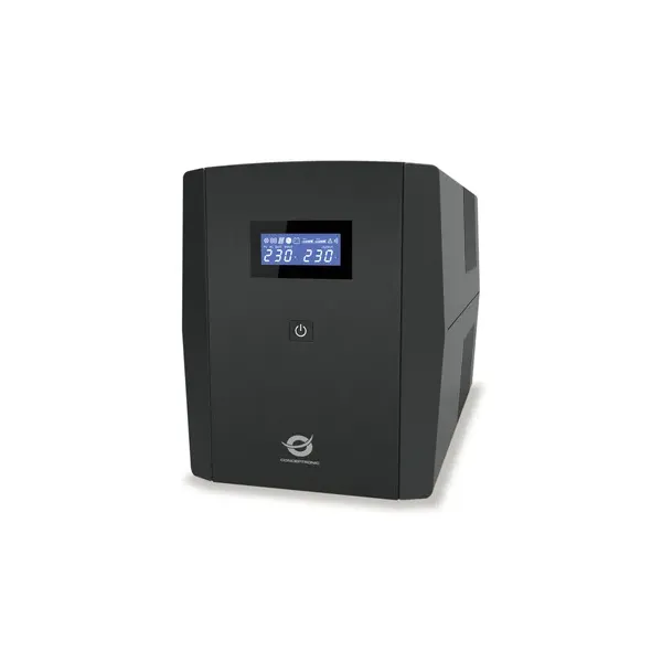 Sai 1200va Conceptronic 720w 2 Shucko + 3 Iec Proteccion Puerto Lan Modem