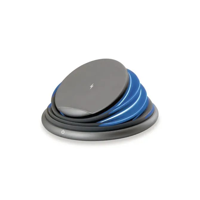 Conceptronic GORGON02G Cargador Inalámbrico 10W Gris con Base