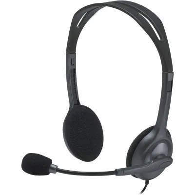 Auriculares Estéreo Logitech H111 Negro