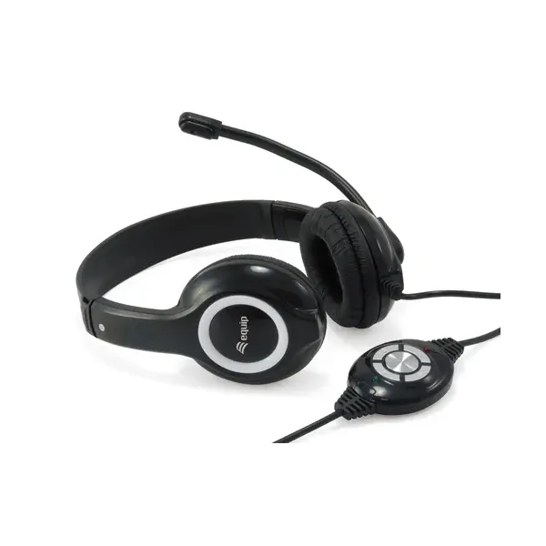 Equip 245301 Auriculares USB con Micrófono 