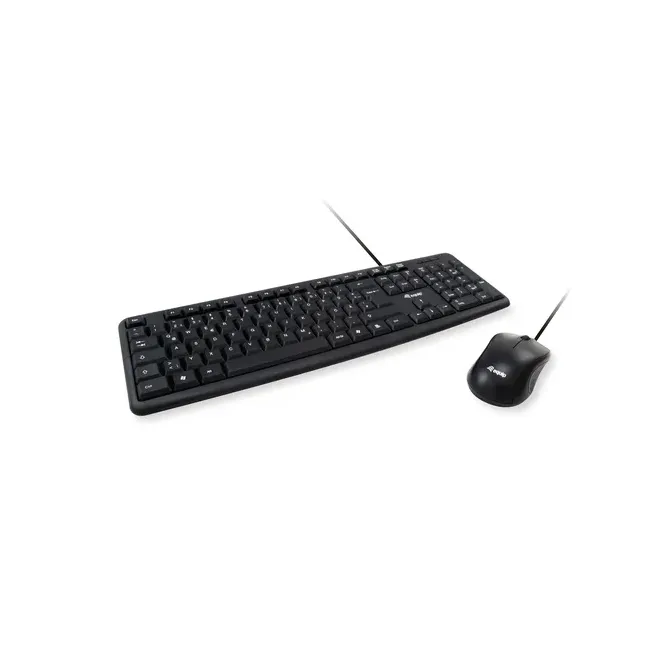 Combo Teclado + Mouse Usb Equip Life Color Negro