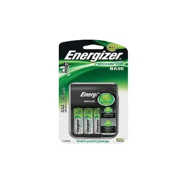 Cargador De Pilas Recargable Energizer Power Plus +4 Hr6 Aa 1300mha (ecotasas Incluidas)