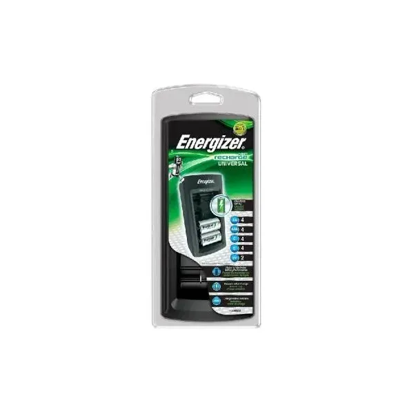 Cargador De Pilas Recargable Energizer Universal Admite Aa, Aaa, C, D Y De 9 V