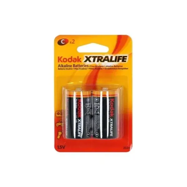 Pila Kodak Alcalina Xtralife C Lr14 Blister*2 (ecotasas Incluidas)