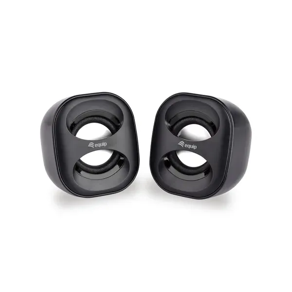 Equip Life Mini Altavoces 2.0 USB 6W Negro 