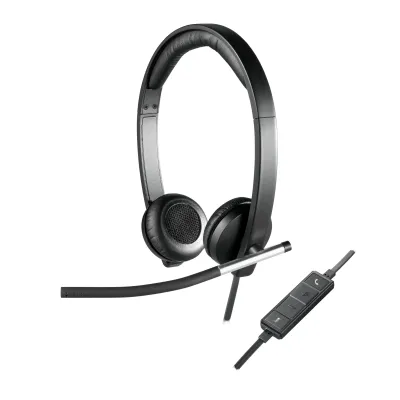 Logitech H650e Auriculares con Micrófono Negro Logitech H650e Auriculares con Micrófono Negro