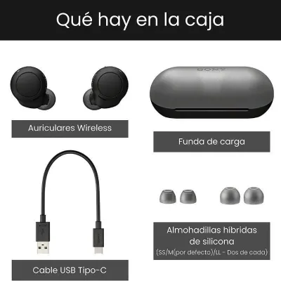Sony WF-C500 Auriculares True Wireless Negros