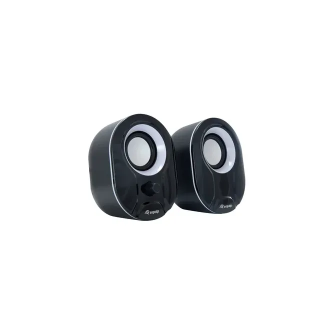 Equip Life Altavoces 2.0 USB 6W Negro