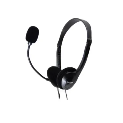 Nilox Auriculares Plegables Negros