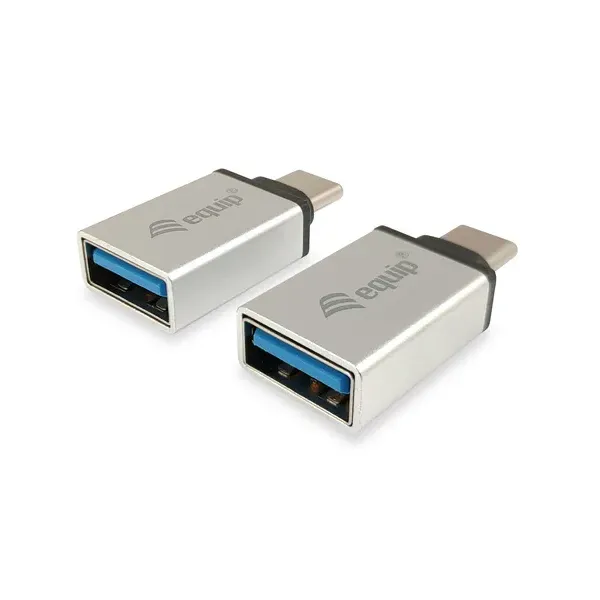 Equip 2 x Adaptador USB a USB-C