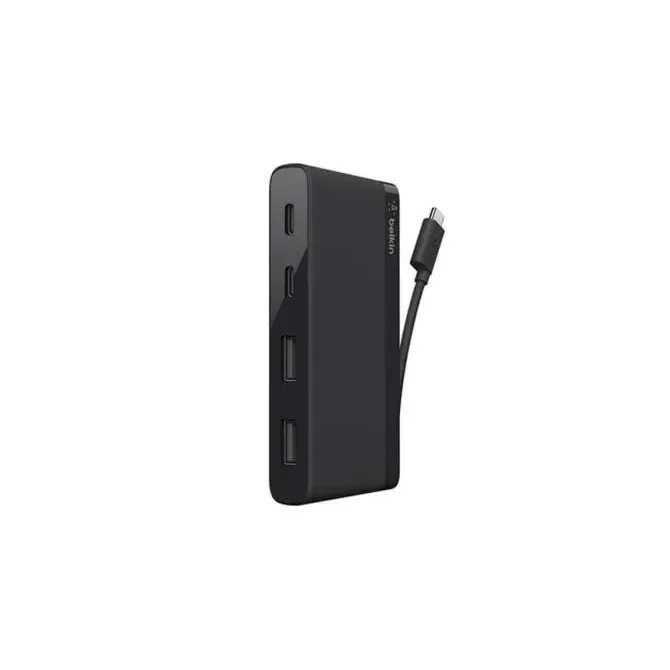 Belkin F4U090btBLK Minihub 4 Puertos USB-C/USB-A