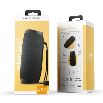 Energy Sistem Urban Box 3 Space Altavoz Bluetooth 16W Negro Energy Sistem Urban Box 3 Space Altavoz Bluetooth 16W Negro