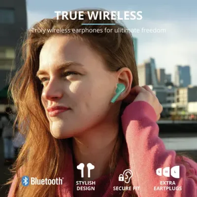 Trust Nika Touch Auriculares Bluetooth Turquesa