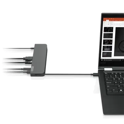 Lenovo 40AU0065EU Hub USB-C a USB 3.2/HDMI/VGA/RJ45/USB-C