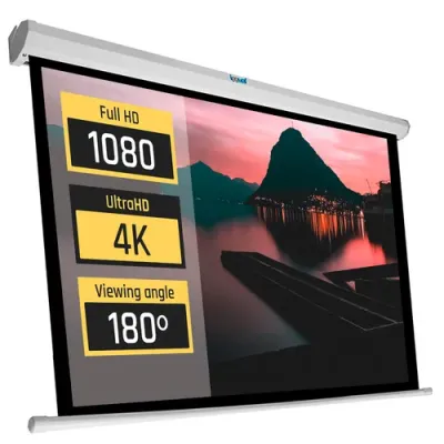 Iggual pantalla eléctrica 4:3 100" 180x180 cm Iggual pantalla eléctrica 4:3 100" 180x180 cm