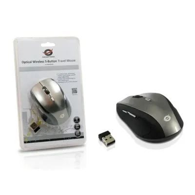 Conceptronic Regas TW5 Ratón Inalámbrico Negro