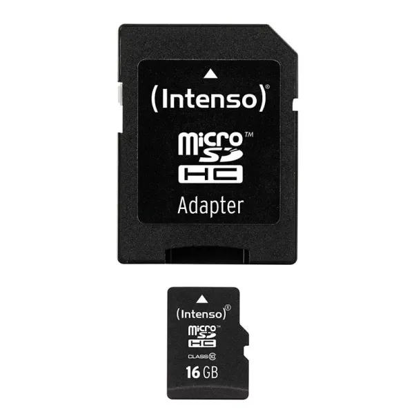Intenso Tarjeta MicroSD SDHC 16GB Clase 10
