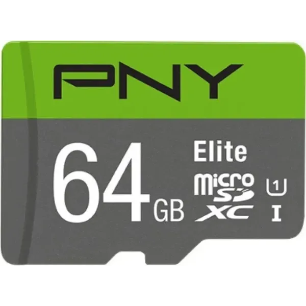 PNY Elite microSDXC 64GB UHS-I Clase 10