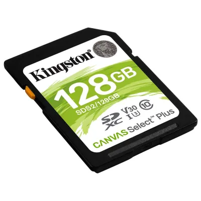 Kingston Canvas Select Plus SDXC 128GB UHS-I Clase 10 Kingston Canvas Select Plus SDXC 128GB UHS-I Clase 10