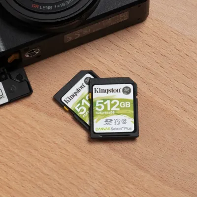 Kingston Canvas Select Plus SDXC 512GB UHS-I Clase 10 Kingston Canvas Select Plus SDXC 512GB UHS-I Clase 10