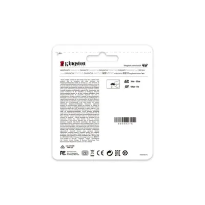 Kingston Canvas Go! Plus MicroSDXC 256GB UHS-I U3 V30 Clase 10