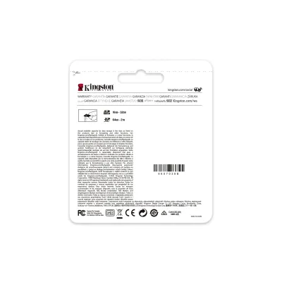 Kingston Canvas Go Plus SDXC 128GB UHS-I U3 V30 Clase 10
