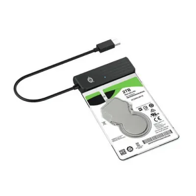 Conceptronic ABBY02B Adaptador USB-C a SATA Negro