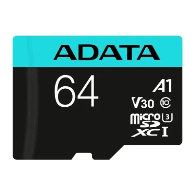 Adata microsdxc/sdhc uhs-i u3 64gb c/adapt Adata microsdxc/sdhc uhs-i u3 64gb c/adapt