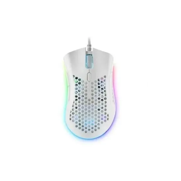 Mars Gaming MMEX Ratón Gaming RGB 32000DPI Blanco
