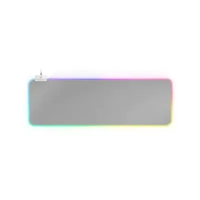 Mars Gaming MMPRGB2 Alfombrilla Gaming XXL RGB Blanco/Plata