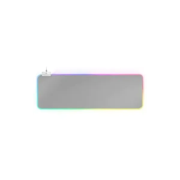Mars Gaming MMPRGB2 Alfombrilla Gaming XXL RGB Blanco/Plata 