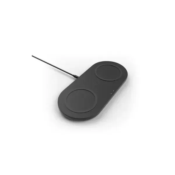 Belkin Boostcharge Base de Carga Dual Inalámbrica Negra 