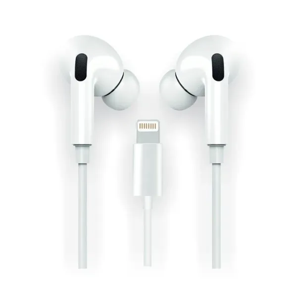 Tech One Tech Eartech Hop Tec1202 Auriculares con Micrófono Lightning Blancos 