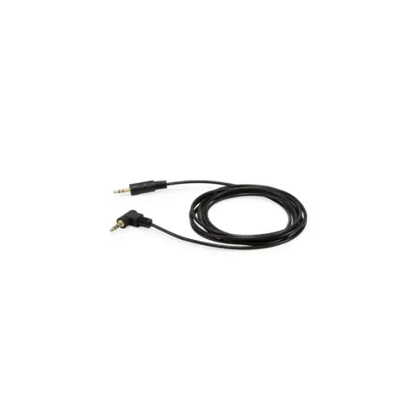 Equip Cable Audio Mini Jack 3.5mm Macho a  Mini Jack 3.5mm Macho Acodado 2.5m Negro 